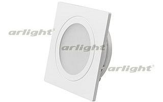 Встраиваемый светильник Arlight LTM-S60x60WH-Frost 3W Warm White 110deg