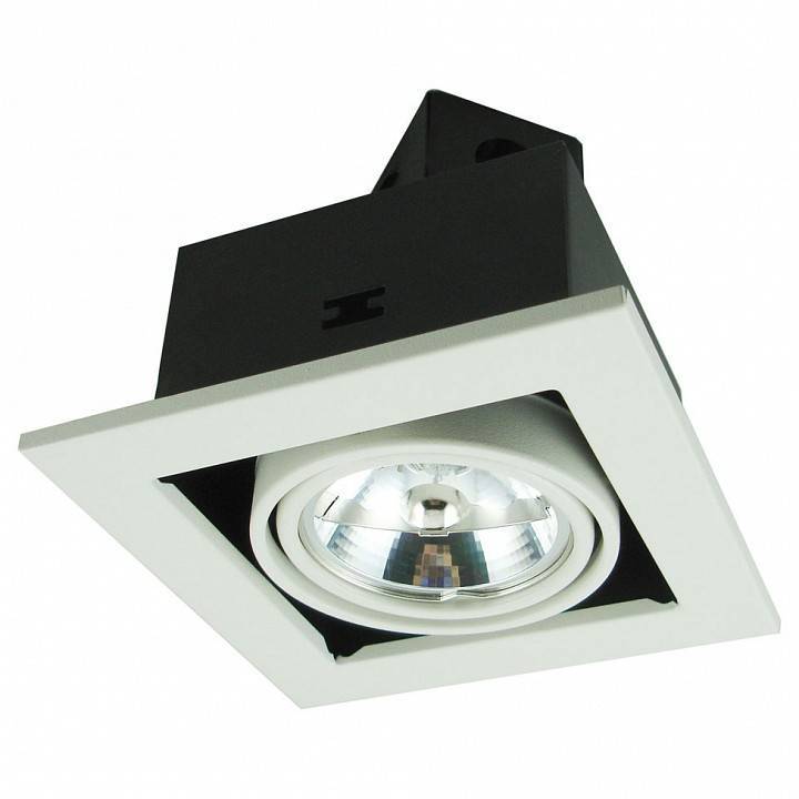 Встраиваемый светильник Arte Lamp Technika 2 A5930PL-1WH