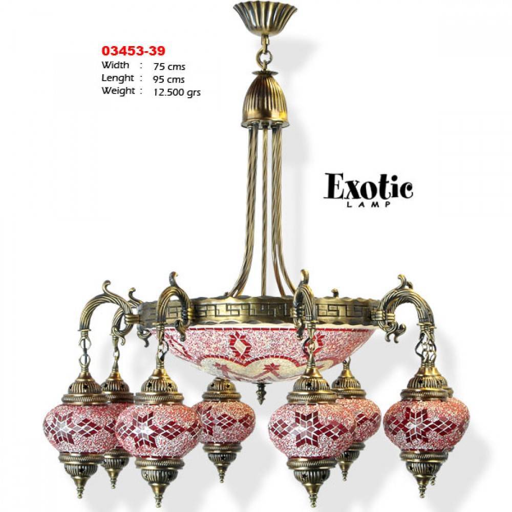 Люстра подвесная Exotic Lamp 03453-39