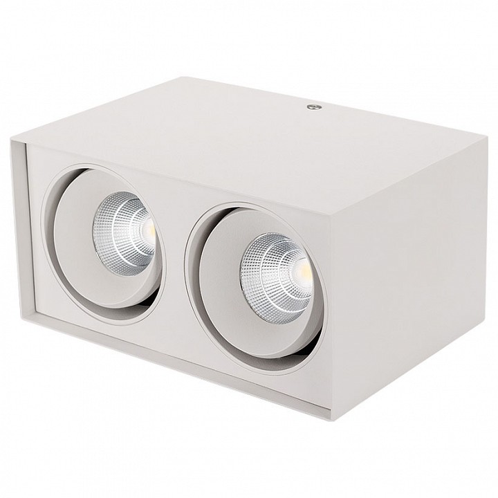 Накладной светильник Arlight Sp-cubus SP-CUBUS-S100x200WH-2x11W Warm White 40deg