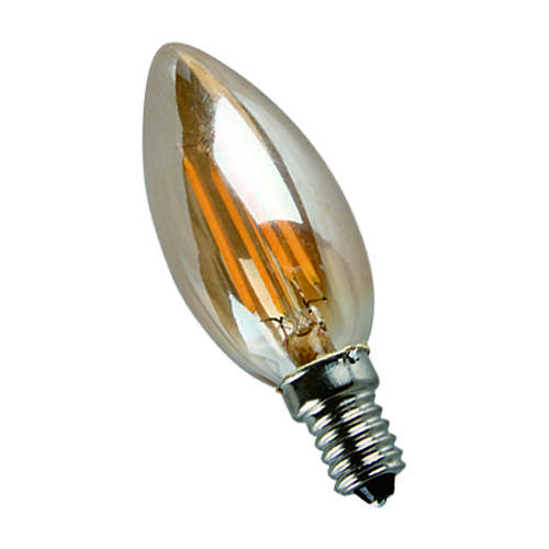 Светодиодная лампа Elvan E14-5W-3000K-GD-candle E14 5Вт Теплый белый 3000К