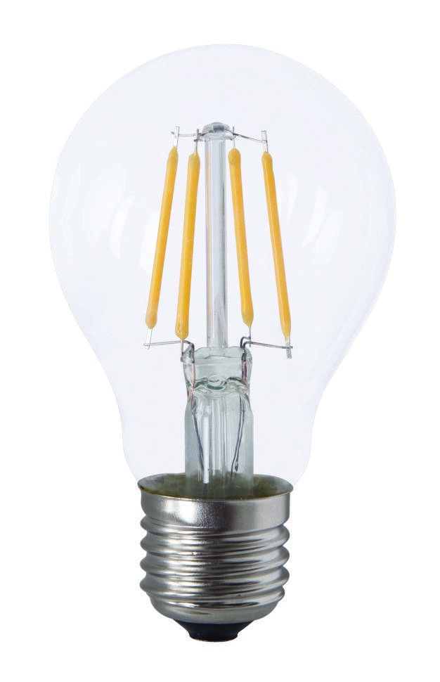 Светодиодная лампа Elvan E27-7W-4000К-A60-fil E27 7Вт Дневной свет 4000К