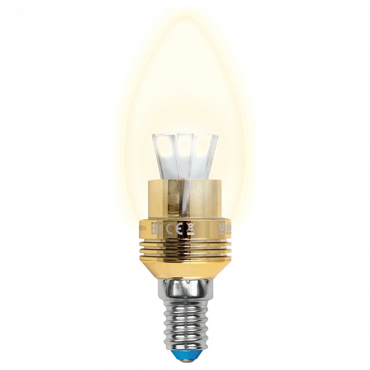 Лампа светодиодная Uniel E14 5Вт 3000K 10057