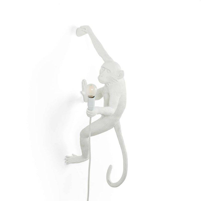 Настенный светильник Seletti Monkey Lamp Outdoor Hanging Right