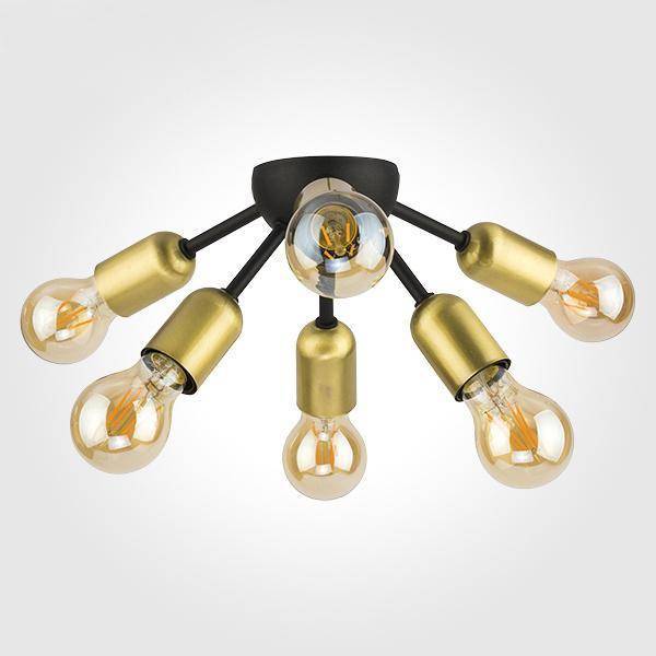 Потолочная люстра TK Lighting 1467 Estrella Black