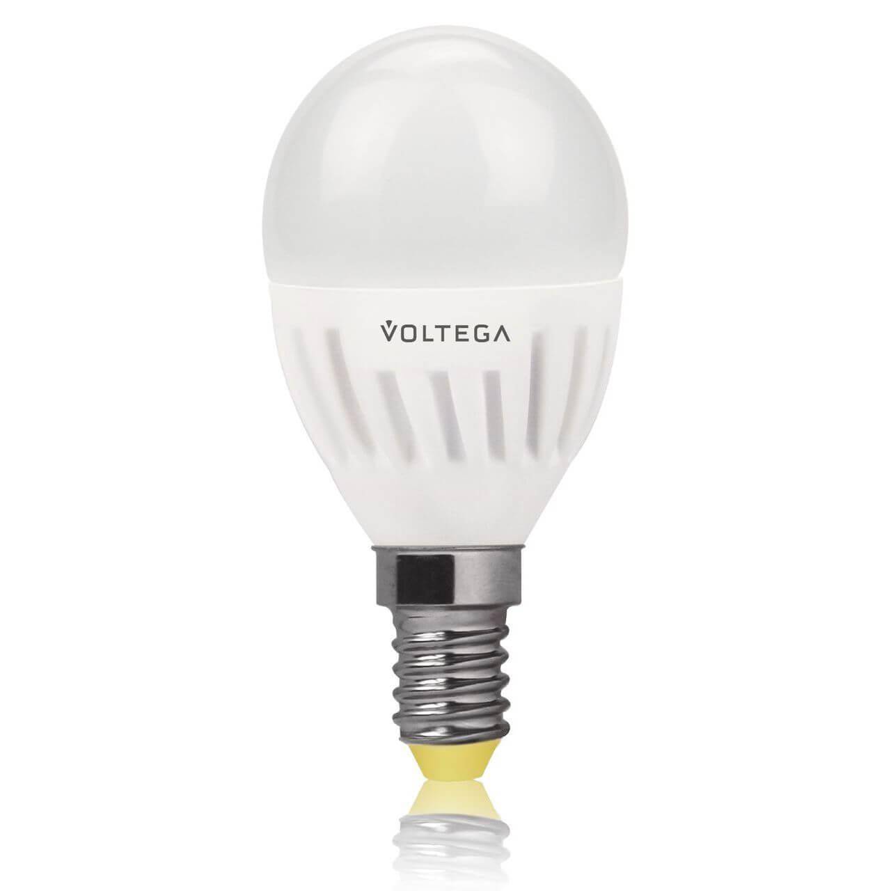 Лампа светодиодная Voltega Ceramics E14 6.5Вт 2800K 5721