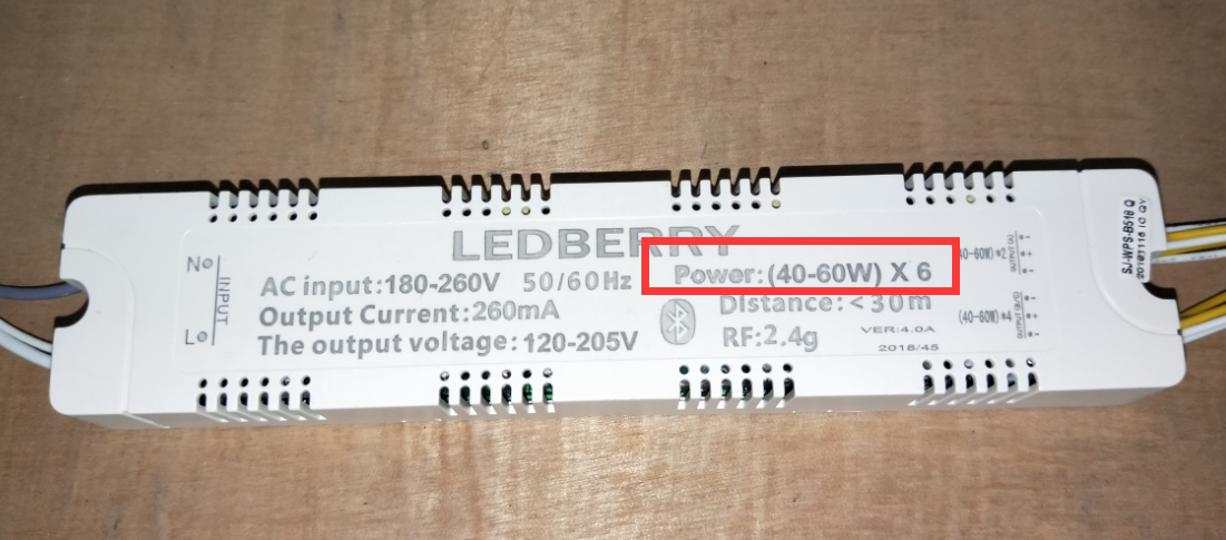 Комплектующий элемент Nuolang Трансформатор (40*60W)*6