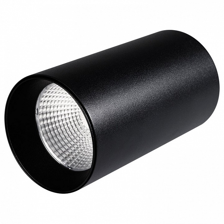 Накладной светильник Arlight Sp-polo-r85 SP-POLO-R85-1-15W Day White 40deg (Black, Black Ring)