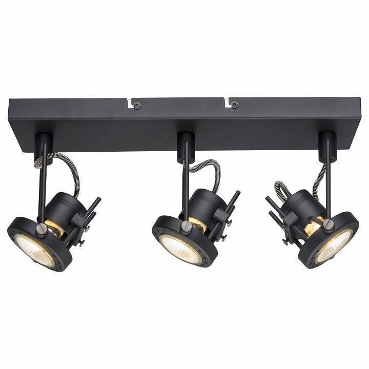 Спот Arte Lamp Costruttore A4300PL-3BK