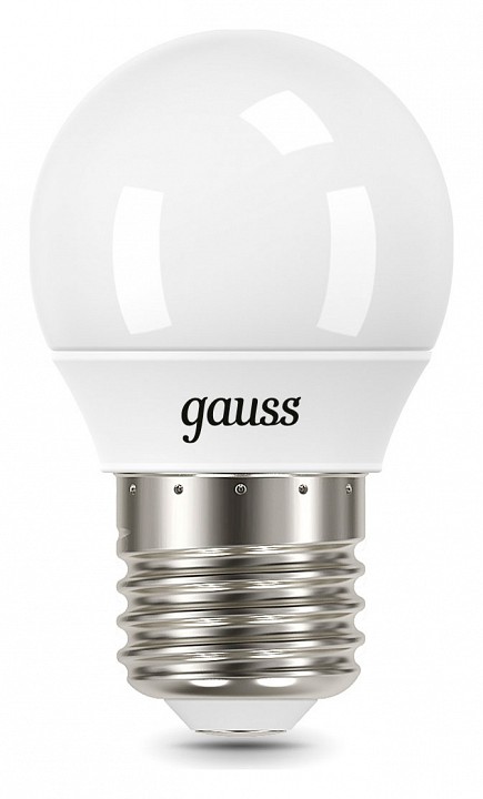 Лампа светодиодная Gauss Шар E27 9.5Вт 6500K 105102310