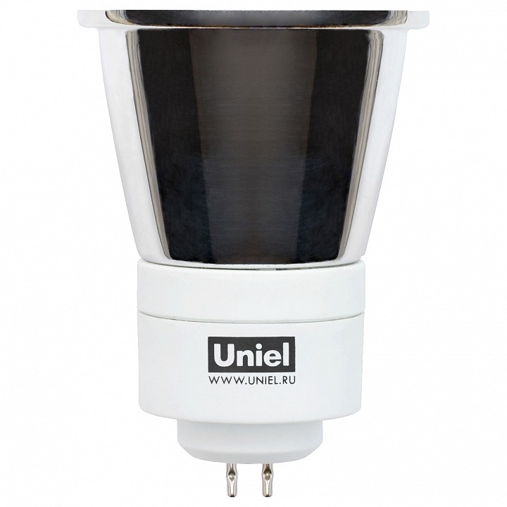 Лампа компактная люминесцентная Uniel GU5.3 7Вт 2800K 00593