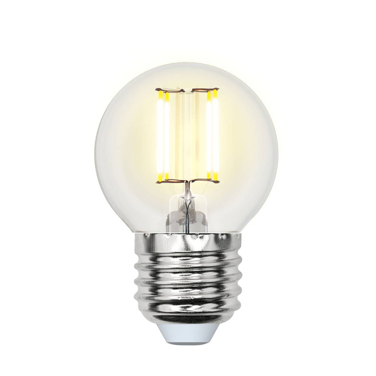Светодиодная лампа Uniel SKY Globe LED-G45-6W/NW/E27/CL PLS02WH E27 6Вт 4000К
