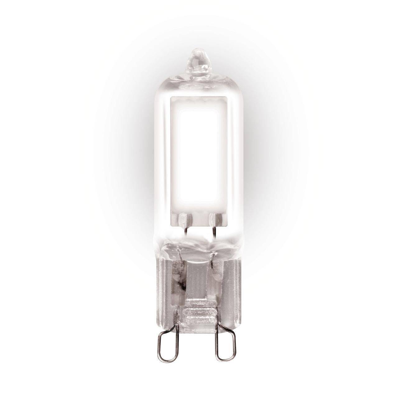 Лампа светодиодная (UL-00001814) G9 4W 4000K капсульная прозрачная LED-JCD-4W/NW/G9/CL GLZ01TR