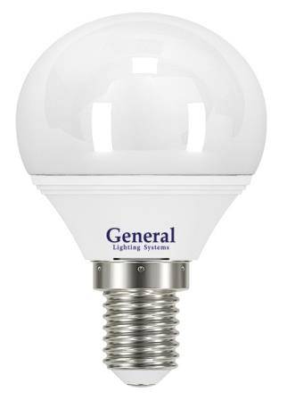 Светодиодная лампа GENERAL LIGHTING 640500 E14 5Вт Холодный белый 6500К