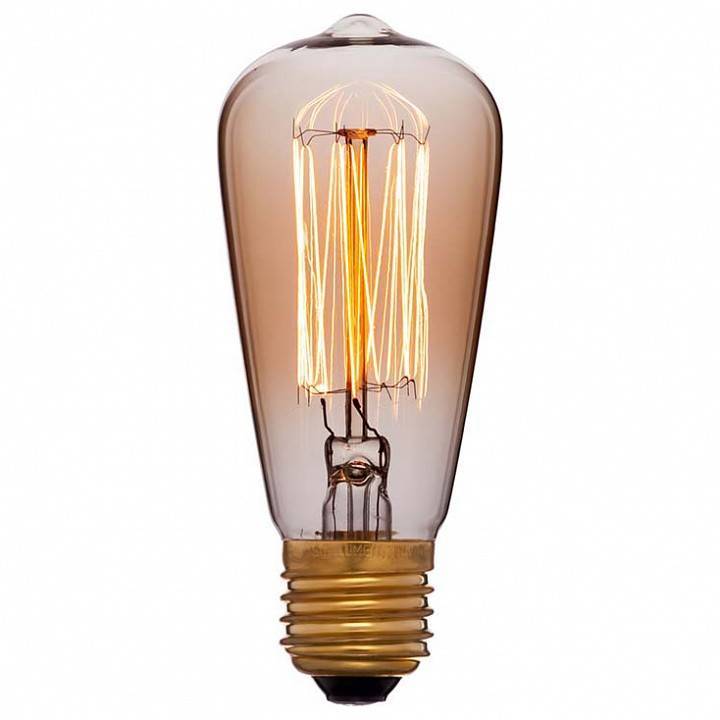 Лампа накаливания Sun Lumen ST48 E27 25Вт 2200K 053-549