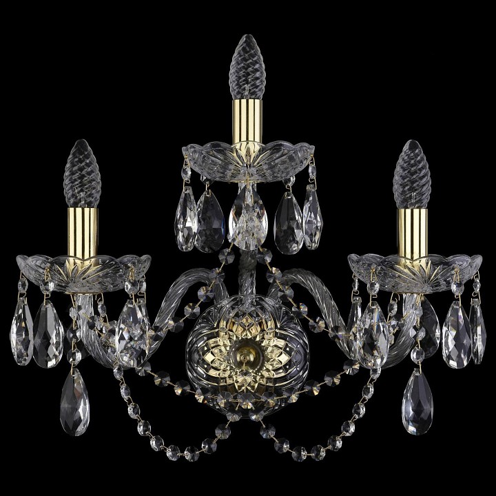 Бра Bohemia Ivele Crystal 1400 1402B/2+1/195/XL/G