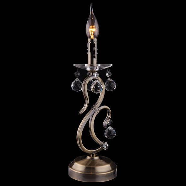 Настольная лампа декоративная Eurosvet 12505 12505/1T античная бронза Strotskis