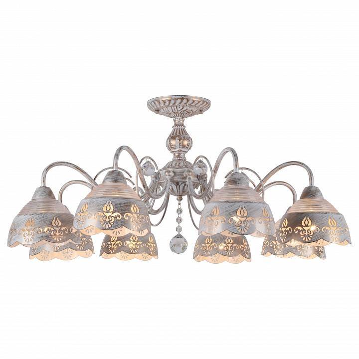 Люстра на штанге Arte Lamp Sicilia A9106PL-8WG