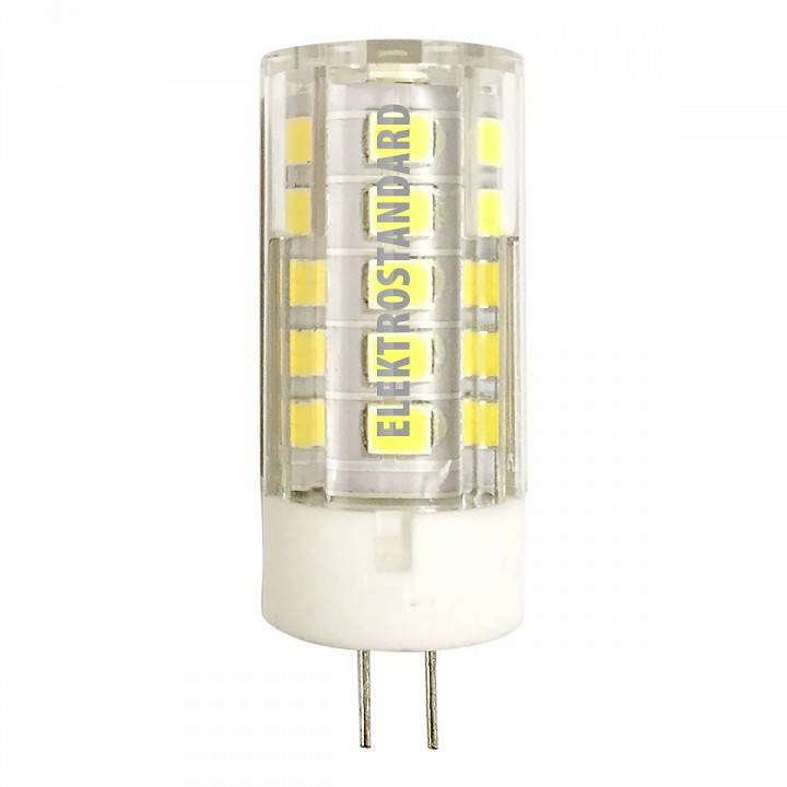Лампа светодиодная Elektrostandard G4 LED 5W 220V 3300K G4 5Вт 3300K a036300