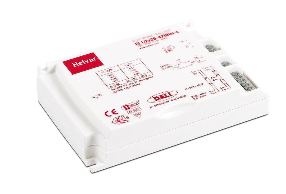 Балласт Helvar EL1/2X26-42iDim-c