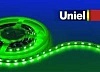 Светодиодная лента Uniel 12 V открытые ULS-5050-60LED/m-10mm-IP20-DC12V-14,4W/m-5M-GREEN