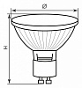 Лампа галогеновая Feron HB10 GU10 35Вт 2700K 02307