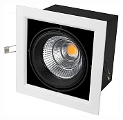 Встраиваемый светильник Arlight CL-KARDAN-S190x190-25W Day4000 (WH-BK, 30 deg) 026499