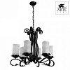 Подвесная люстра Arte Lamp Scroll A7915LM-6BK