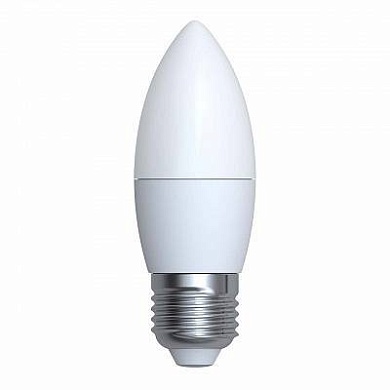 Лампа светодиодная (UL-00001066) E27 6W 3000K свеча матовая LED-C37-6W/WW/E27/FR/O