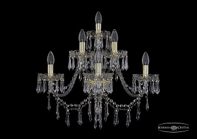 Бра Bohemia Ivele Crystal 1403 1403B/3+2+1/240/XL/G