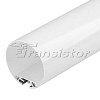 Профиль Arlight SL-ROUND-D60-2500 ANOD+OPAL 020474