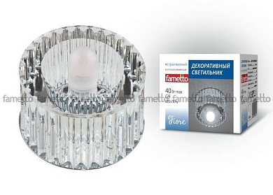 Светильник точечный Fametto DLS-F104 G9 CHROME/CLEAR