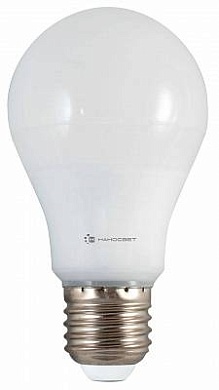 Лампа светодиодная E27 10W 4000K груша матовая LE-GLS-10/E27/840 L163