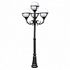 Фонарный столб Arte Lamp Monaco A1497PA-4BK