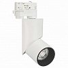 Светильник на штанге Arlight Lgd-Twist LGD-TWIST-TRACK-4TR-R70-15W White5000 (WH-BK, 30 deg)