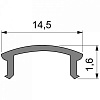 Профиль накладной Deko-Light F-01-10 983518