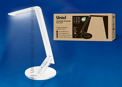 Настольная лампа Uniel TLD-509 White/LED/840Lm/4COLOR/Dimer/USB