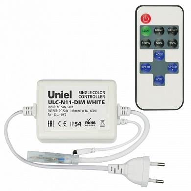 Контроллер-диммер с пультом ДУ Uniel ULC-G10 UL-00002277