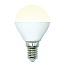 Светодиодная лампа Uniel Multibright G LED-G45-6W/WW/E14/FR/MB PLM11WH E14 6Вт 4000К