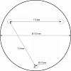 Наземный низкий светильник Elektrostandard Techno a035096