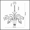 Подвесная люстра Odeon Light Merida 2652/3