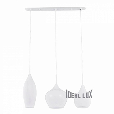 Подвесной светильник Ideal Lux Soft Bianco Soft SB3 Bianco