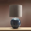 Настольная лампа декоративная Luis Collection Blue Globe LUI/BLUE GLOBE
