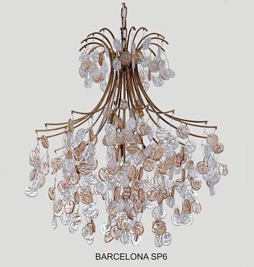 Подвесная люстра Crystal Lux Barcelona SP6