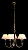 Подвесная люстра Arte Lamp Catrin A3545LM-5GO