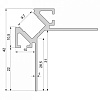 Профиль накладной Deko-Light EV-02-08 975350