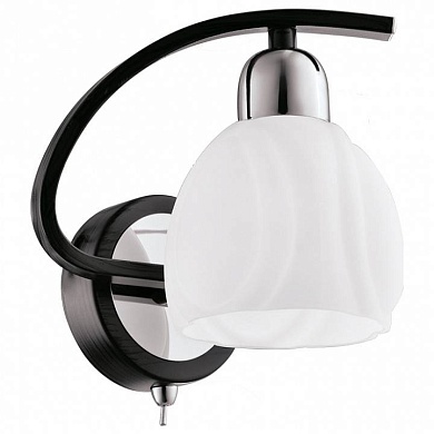 Бра IDLamp 389 389/1A-Blackchrome