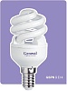 Лампа энергосберегающая GENERAL LIGHTING 711900 E14 15Вт Холодный белый 6500К
