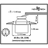 Встраиваемый светильник Novotech Cubic 369261
