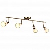 Спот Arte Lamp Vento A9231PL-4AB